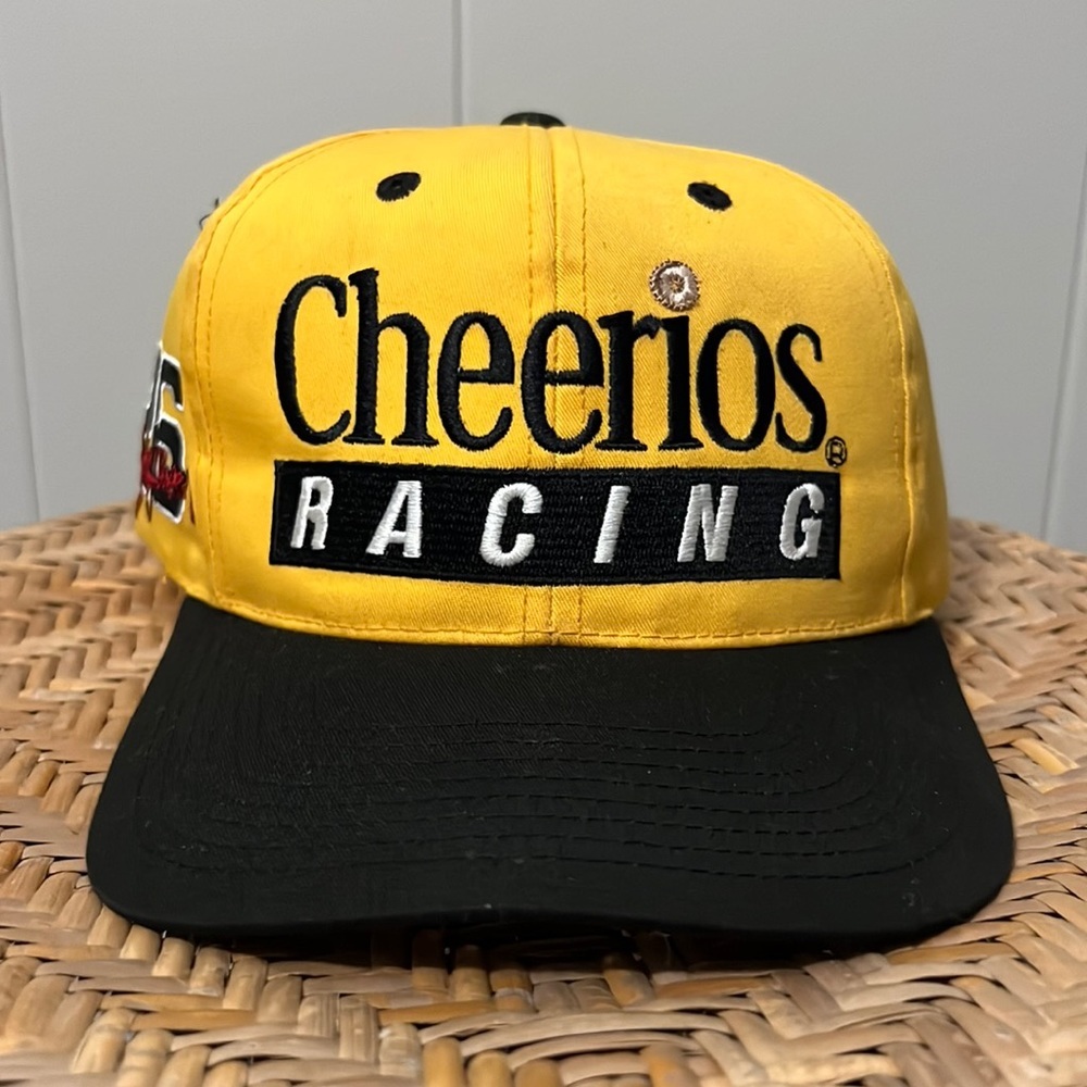 Vintage Cheerios racing Johnny Benson SnapBack hat